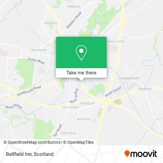 Bellfield Inn map