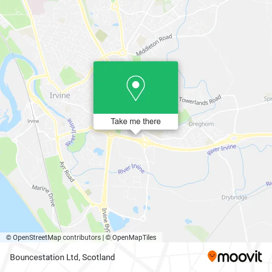 Bouncestation Ltd map