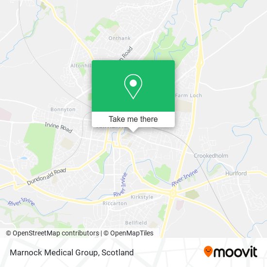 Marnock Medical Group map