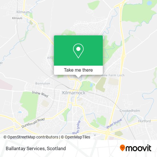 Ballantay Services map