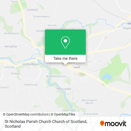 St Nicholas Parish Church Church of Scotland map