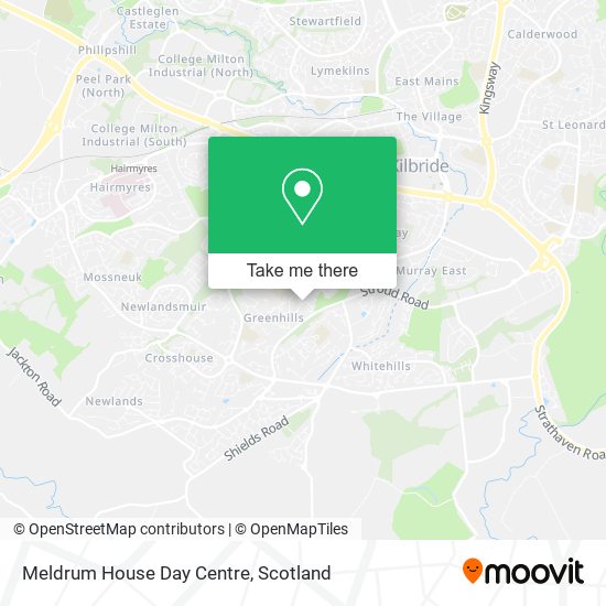 Meldrum House Day Centre map