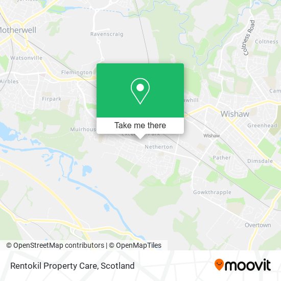 Rentokil Property Care map