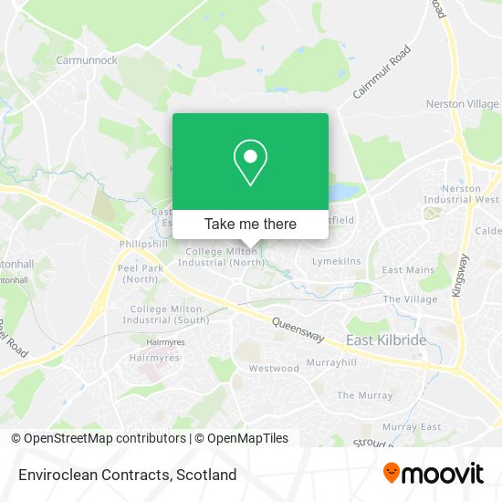 Enviroclean Contracts map