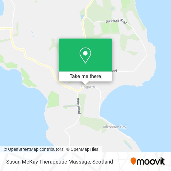 Susan McKay Therapeutic Massage map