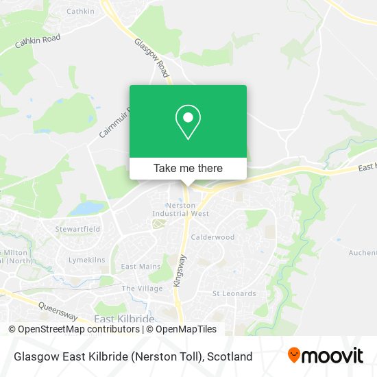 Glasgow East Kilbride (Nerston Toll) map