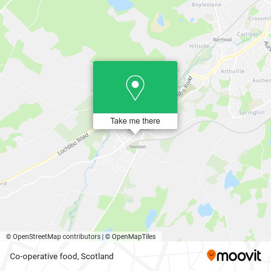 Co-operative food map