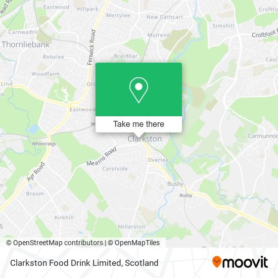 Clarkston Food Drink Limited map