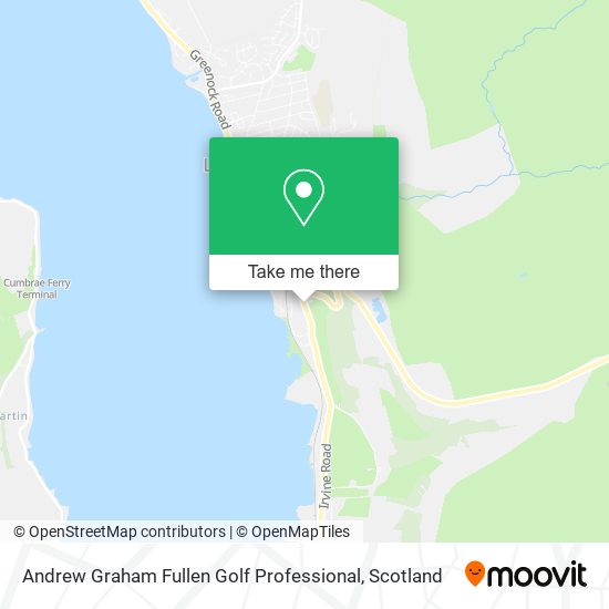 Andrew Graham Fullen Golf Professional map