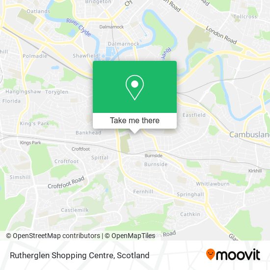 Rutherglen Shopping Centre map