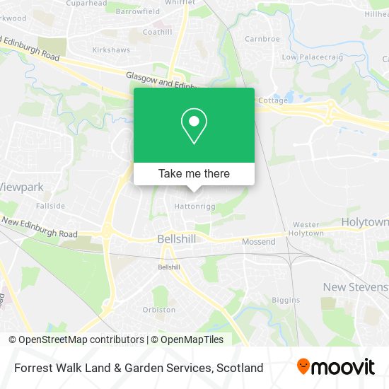 Forrest Walk Land & Garden Services map