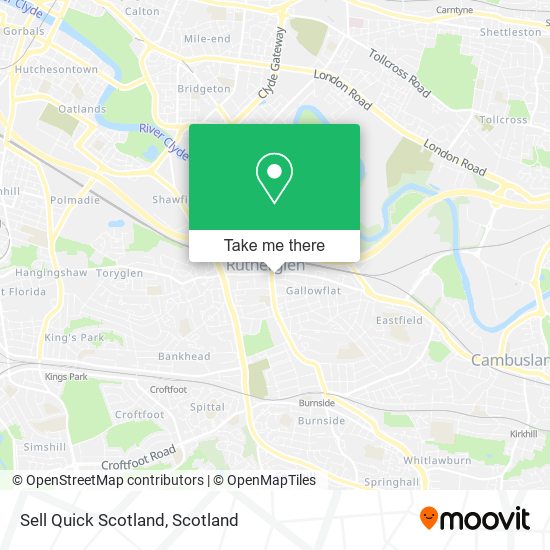 Sell Quick Scotland map