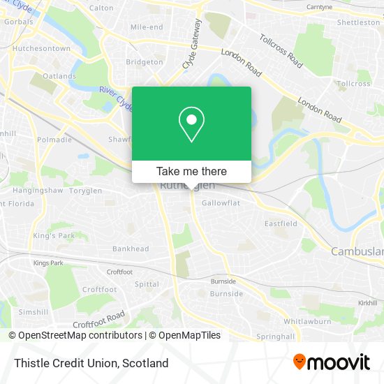 Thistle Credit Union map