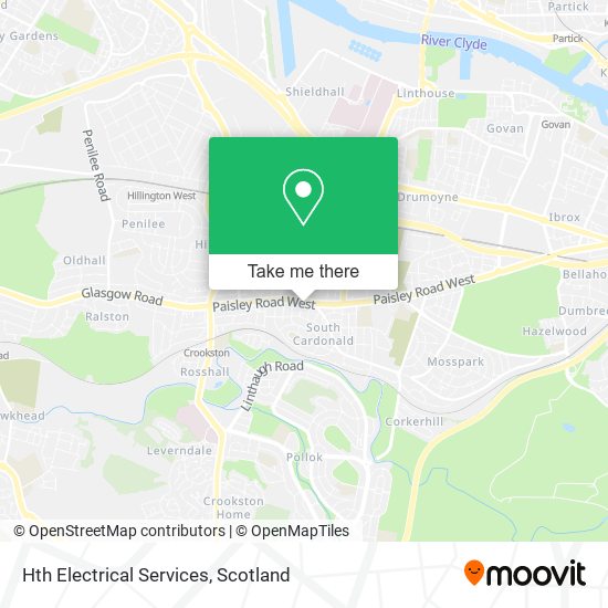 Hth Electrical Services map