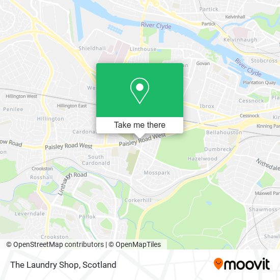 The Laundry Shop map