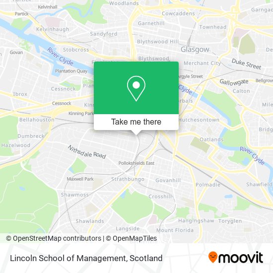 Lincoln School of Management map