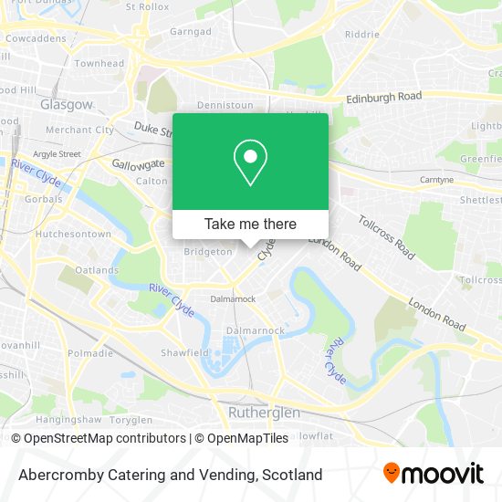 Abercromby Catering and Vending map