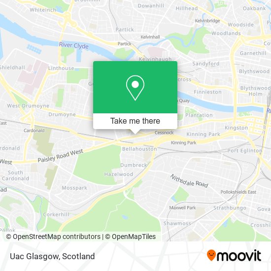 Uac Glasgow map