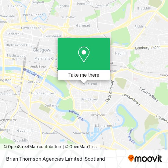 Brian Thomson Agencies Limited map