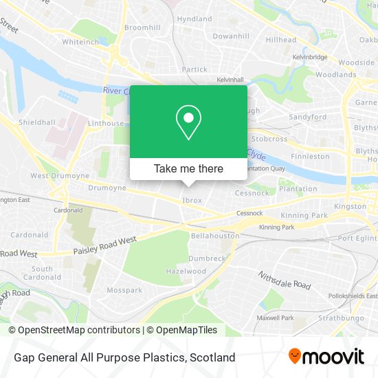 Gap General All Purpose Plastics map