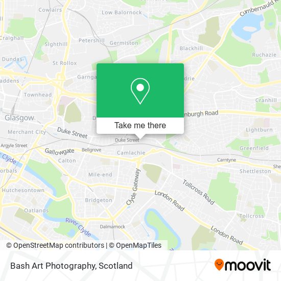 Bash Art Photography map