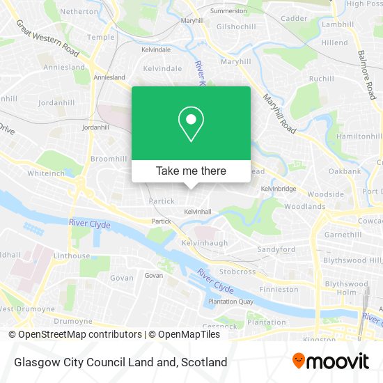 Glasgow City Council Land and map
