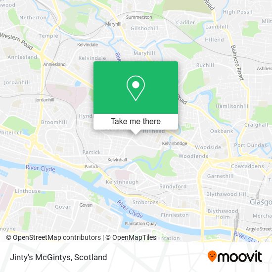 Jinty's McGintys map