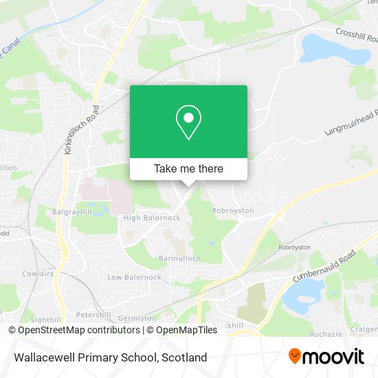 Wallacewell Primary School map