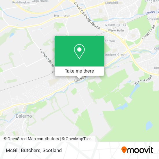 McGill Butchers map