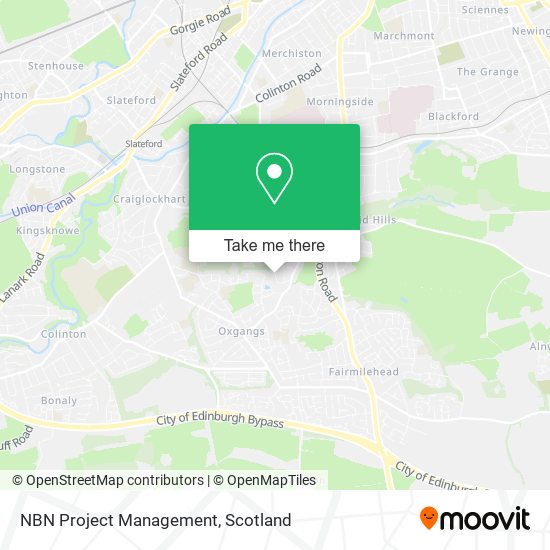 NBN Project Management map