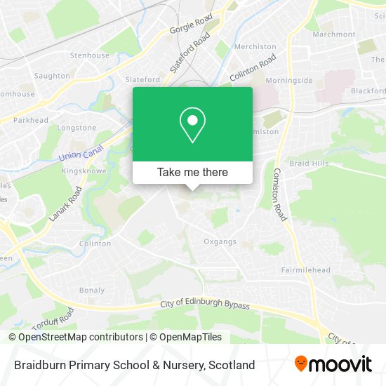 Braidburn Primary School & Nursery map