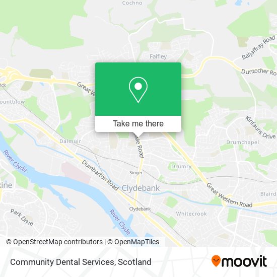 Community Dental Services map