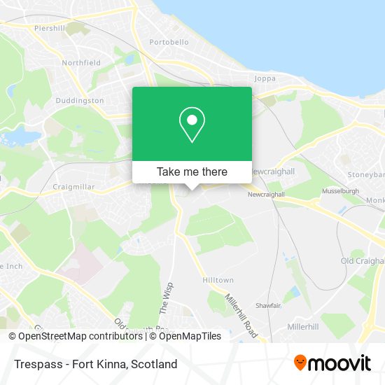 Trespass - Fort Kinna map