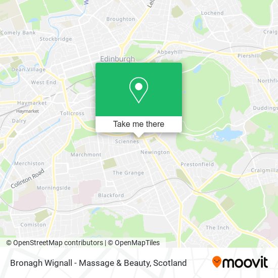 Bronagh Wignall - Massage & Beauty map