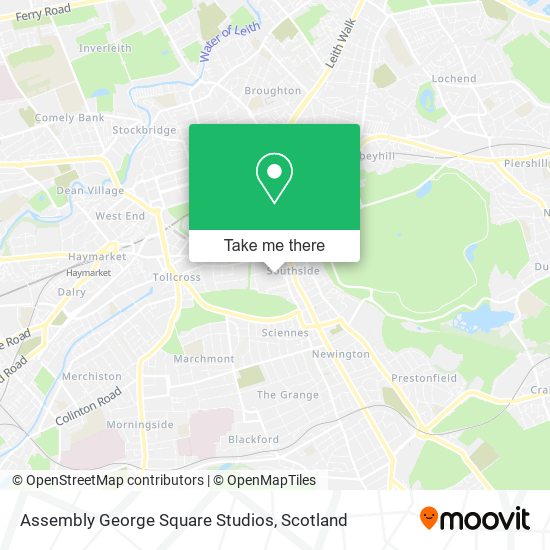 Assembly George Square Studios map