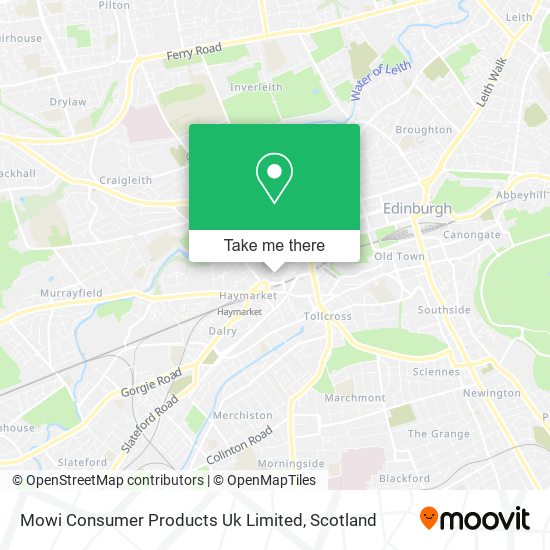 Mowi Consumer Products Uk Limited map