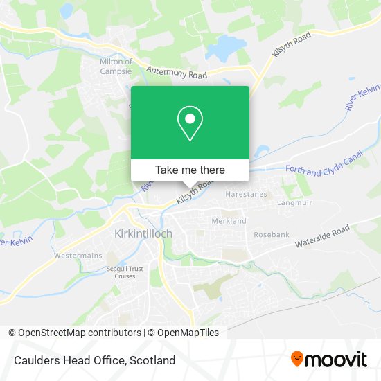 Caulders Head Office map