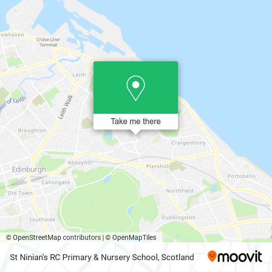 St Ninian's RC Primary & Nursery School map