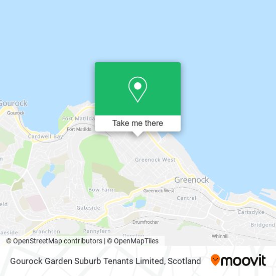 Gourock Garden Suburb Tenants Limited map