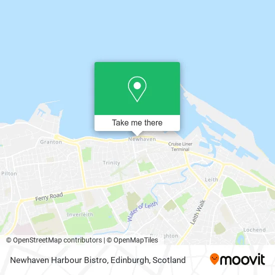 Newhaven Harbour Bistro, Edinburgh map