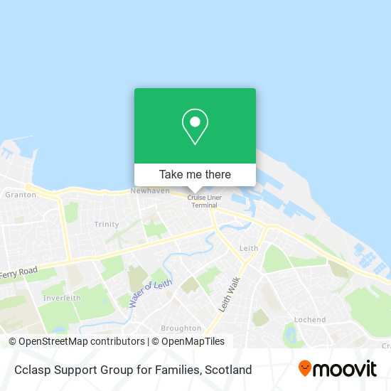 Cclasp Support Group for Families map