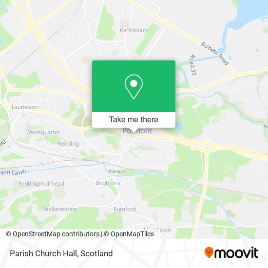 Parish Church Hall map