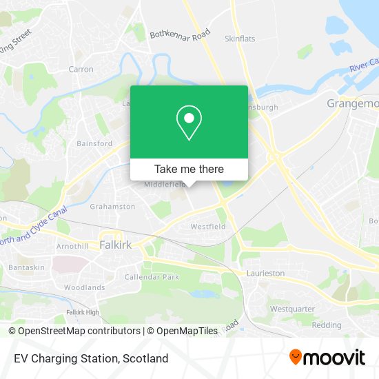 EV Charging Station map