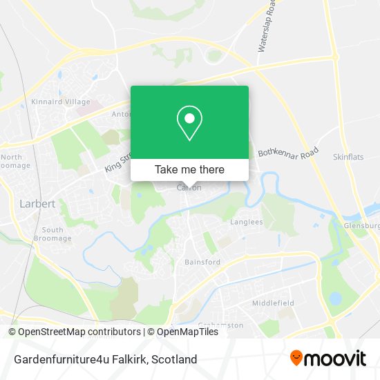 Gardenfurniture4u Falkirk map