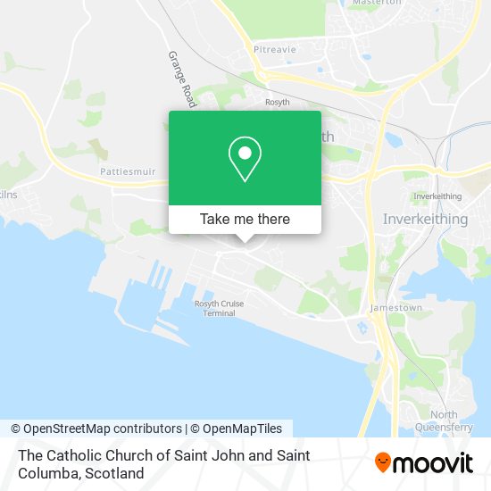 The Catholic Church of Saint John and Saint Columba map