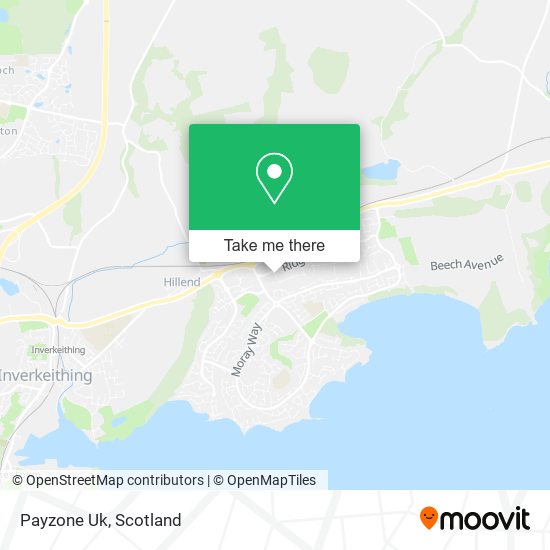 Payzone Uk map