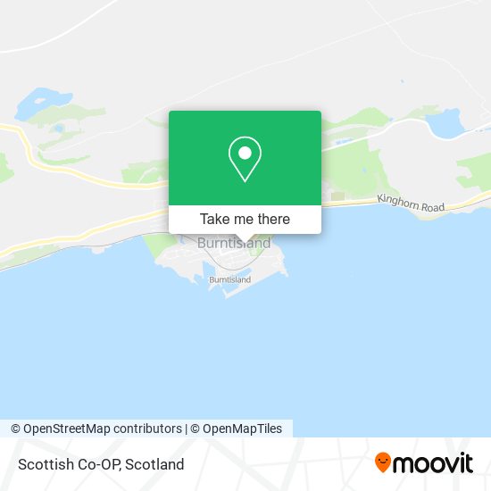 Scottish Co-OP map