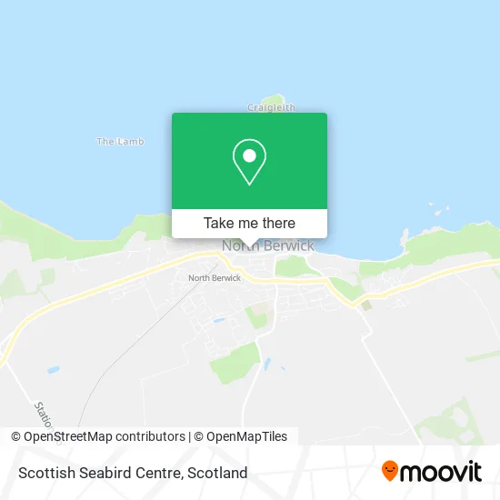 Scottish Seabird Centre map