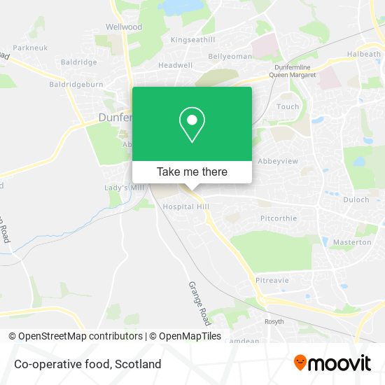 Co-operative food map