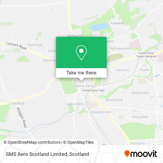 SMS Aero Scotland Limited map